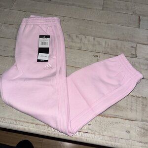 Girls 6X Adidas Pink Joggers